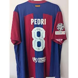 Barcelona 2023-24 Pedri ADV Jersey XXL UCL Shirt